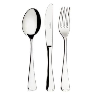 Imagem de Faqueiro Tramontina Mônaco em Inox com Facas de Mesa 101 Peças