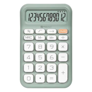 Imagem de Calculadora de Mesa Verde 12 Dígitos Procalc PC130-GN Tecla Softkey