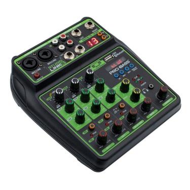 Imagem de Mesa De Som 6 Canais Bluetooth Com Interface Usb Studio