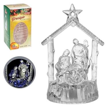 Imagem de Presépio Natalino Led Em Acrílico Com Luzes Lançamento Natal