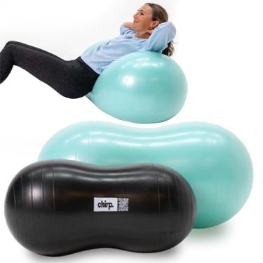 Imagem de Chirp Bola de mobilidade Cloud Peanut para as costas, massageador de fisioterapia para adultos, bola de equilíbrio de exercícios, brinquedos de terapia sensorial para autismo e TDAH - pacote com 2