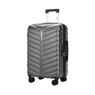 Imagem de Mala Travelux Titlis Pequena 10 Kg Cinza - Expansível e Cadeado TSA