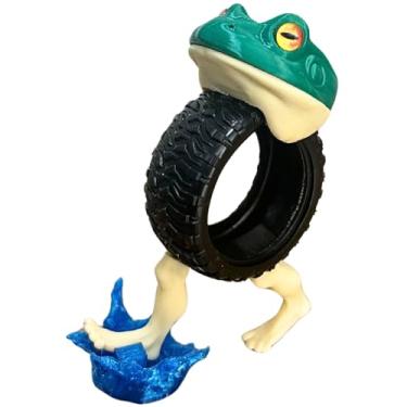 Imagem de PYBHMYTR Decoração Tralalero Tralala, estatuetas de tubarão meme, tubarão italiano criativo 3D Brainrot em tênis, estatueta colecionável presentes para fãs (preto)