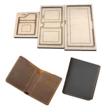 Imagem de YJIUYUANQ Ferramenta de perfuração de molde de gravação em relevo, molde de corte de carteira 950 x 110 mm