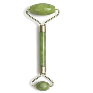 Imagem de Rolinho Facial Pedra De Quartzo Jade Anti-Rugas Skin Care - Ruby