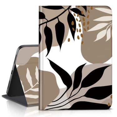 Imagem de Capa para iPad 10ª geração 2022 iPad de 10,9 polegadas - visualização em vários ângulos e despertar/hibernar automaticamente, capa protetora de couro sintético com suporte para iPad 10ª geração 11