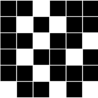 Imagem de Papel De Parede Pastilha Preto E Branco Autocolante Cozinha - LRP