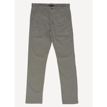 Imagem de Calça Sarja Aleatory Bolso  Khaki Escuro-Masculino