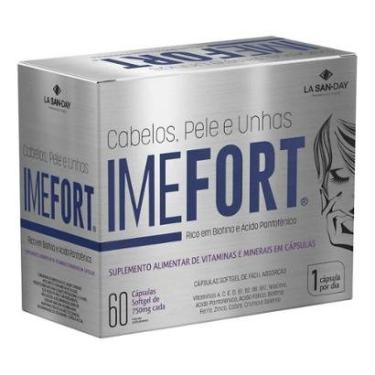 Imagem de Imefort Cabelos, Pele e Unhas - 60 Cápsulas - LaSanDay-Unissex