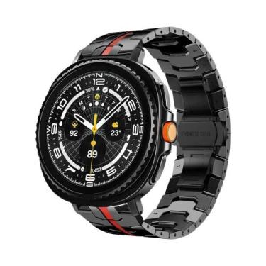 Imagem de Pulseira De Aço Inoxidável Para Samsung Galaxy Watch 40mm 44mm 47mm Cl