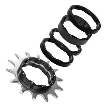 Imagem de Kit Conversão Cog Single Speed Grau 16 Dentes Preto BMX - GTA