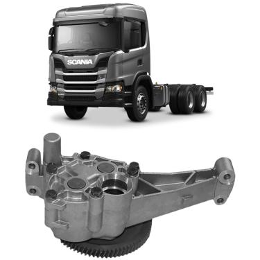 Imagem de Bomba Óleo Scania G360 G440 G480 R400 12 a 14 Schadek 10333