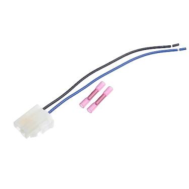 Imagem de Motoforti Arnês Pigtail para Ventilador Elétrico, Conector de Refrigeração do Ventilador Fiação Pigtail, Plástico, Preto, 1 Conjunto