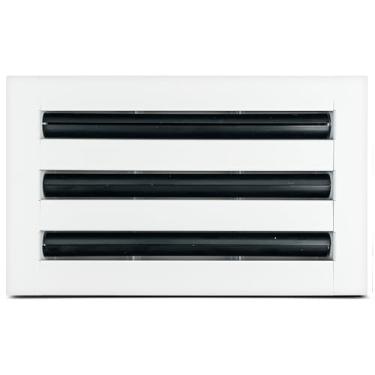 Imagem de Shoemaker Difusor de ranhura linear residencial – Capa de ventilação decorativa branca macia para parede e teto, controlador de padrão ajustável, capas de ventilação CA de alumínio extrudado para teto