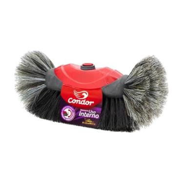 Imagem de Vassoura V2 Mix Cerdas Naturais Sem Cabo Uso Interno Condor