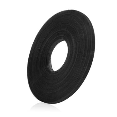 Imagem de Ech.Apr Barbatanas de plástico de 50 jardas de largura para costura costurada, vestido de casamento, chapéus de amamentação, decoração de festa flores (preto, 12 mm)