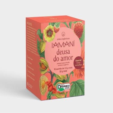Imagem de Chá Orgânico Deusa Do Amor 15 Sachês Iamaní - IAMANI