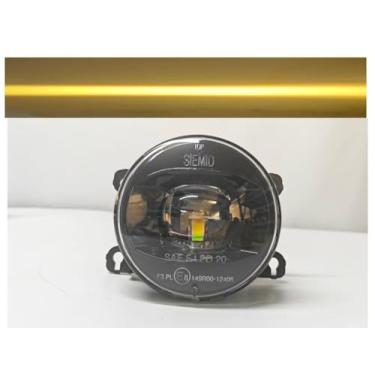 Imagem de AeroGlow Conjunto de 2 lâmpadas de neblina LED compatíveis com nissan NO.26154-EA500, 84501AJ00A luz amarela
