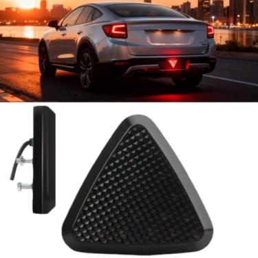 Imagem de Luz de freio para carro F1, triângulo terceira luz de freio universal, farol de neblina traseiro de 21 LEDs, lâmpada de parada de engate de reboque para reboque, carro, caminhão, trailer, trailer (12