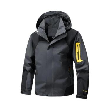 Imagem de Jaqueta Unissex Impermeável E Corta-Vento Para Corrida, Caminhada, Aca