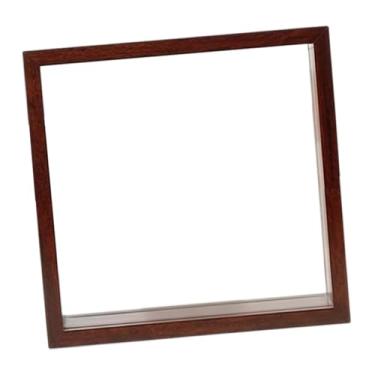 Imagem de Ｂｅｓｇａ Moldura Tipo Caixa de Sombra para Exibição de Viagens, Moldura Dupla Face Transparente para Fotos, Bilhetes, Lembranças, Artesanato E Outros Itens, quadrado de 8 polegadas