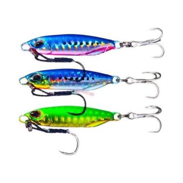 Imagem de Isca De Pesca Marítima De Metal De 16g 32g Para Truta E Atum, Isca De 