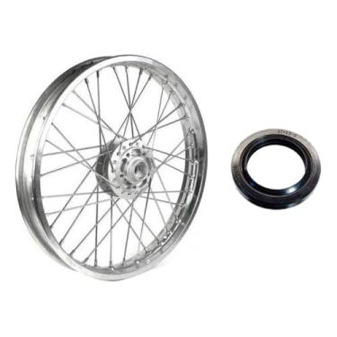 Imagem de Roda Dianteira Titan 160 Raiada 4mm Freio a Disco Com Retentor