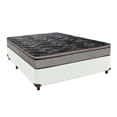 Imagem de Colchão Casal D28 + Box Branco - Conforto Paropas