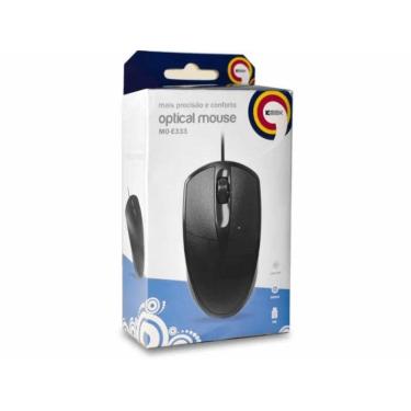 Imagem de Mouse Optico Usb Mo-E333 K-Mex Preto