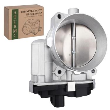 Imagem de ATURMC Conjunto de corpo do acelerador eletrônico S20019 compatível com Chevrolet Express GMC Sierra Cadillac Escalade Hummer H2 H3 peça de substituição do atuador do acelerador #12601387