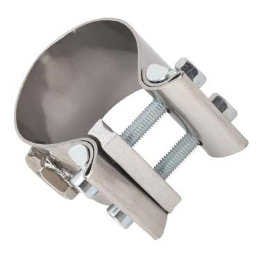 Imagem de Snsowed Braçadeira Ajustável No Adaptador de Tampão de Sensor Banda Larga, Adaptador Tampão Sensor Oxigênio Aço Inoxidável para Tubo Escape do Motor, Projetado para