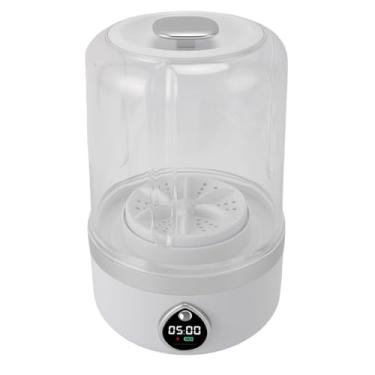 Imagem de AUNMAS Mini Lavadora de Roupa, 1,4l 2 Engrenagens Tipo C Recarregável Portátil Máquina de Lavar Roupa Interior para Apartamento Dormitório Hotel Acampamento Viagem