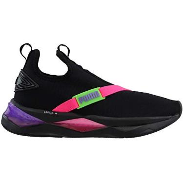 Imagem de PUMA Tênis feminino Lqd Cell Shatter Xt Cross Trainer, Puma Preto/Rosa Fluo/Verde Fluo, 7