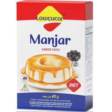 Imagem de Manjar Zero Acucares Lowcucar 45g