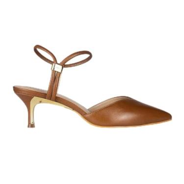 Imagem de Sapato Scarpin Luz da Lua Slingback Salto Baixo