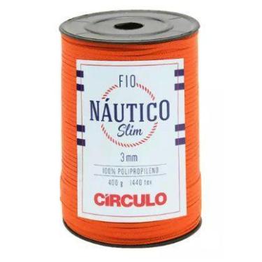 Imagem de FIO NÁUTICO SLIM CÍRCULO 3MM COR 4484 BRASA - 400g - no-brand