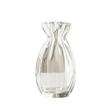 Imagem de Vasos de flores Vasos de vidro para flores, arranjos mesa para casamento, decoração casa, para jantar, estilo moderno, presente Vaso de cerâmica