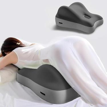 Imagem de YYMIYU Almofada de sofá multifuncional Sleeping God, uma almofada de alívio de estresse para dormir, ler e descansar (cinza)