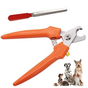 Imagem de Qmagic Cortador de unhas para cães, cortador de unhas profissional para gatos com proteção de segurança e lixa de unha para unhas grossas, cortador de unhas de cachorro para cães grandes