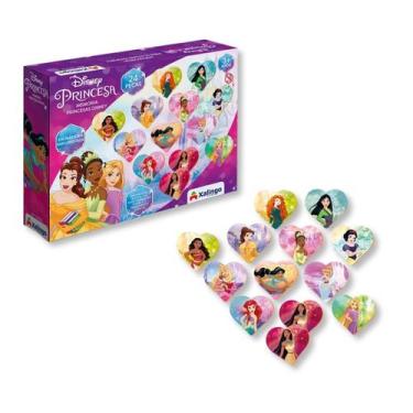 Imagem de Jogo da memoria 24 pecas princesas disney - xalingo