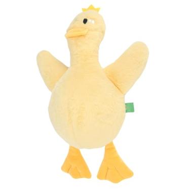 Imagem de Jiawu Brinquedo Interativo de Pelúcia para Cachorro, Brinquedo Fofo de Pato de Pelúcia Com Som Adorável para Treinamento e Entretenimento de Cães (material)