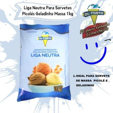 Imagem de Liga Neutra Duporto 1kg Para Picolé Soverte Massa Geladinho Mistura ge