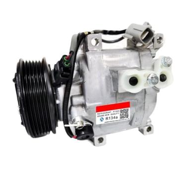 Imagem de Compressor AC, compatível com Toyota Corolla 2002-2009 SCSA06C 883101A582 88310-1A580 4472206352 88310-02182 88310-02320 447180-92182 20 (polia Pacote com 6)