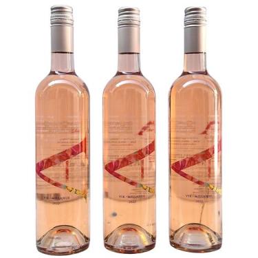 Imagem de Vinho Chileno Vik A Rosé Vik 750ml  Kit Com 3 Garrafas  Oferta