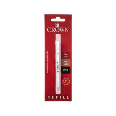 Imagem de CARGA CROWN ESFEROGRAFICA GEL TIPO PARKER | CA17004 - Preta