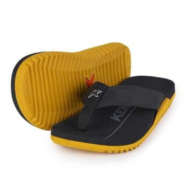 Imagem de Chinelo Masculino Kenner Nk6 Pro Amarelo 41