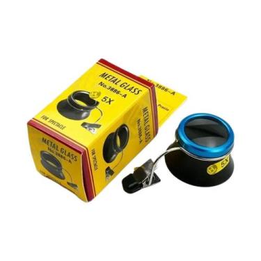 Imagem de Lupa De Óculos Portátil De Alta Ampliação 5X 10X 20X Para Reparo De Re