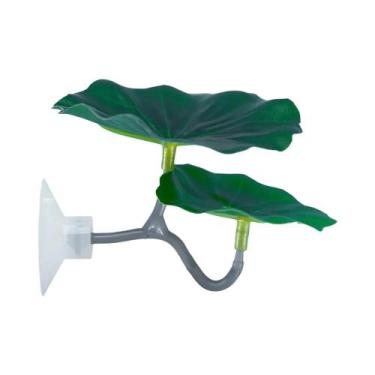 Imagem de Folha Artificial De Lótus Para Peixe Betta: Esconderijo, Reprodução E 