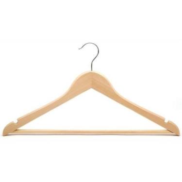 Imagem de Cabide de Madeira Com Barra Adulto - MMF