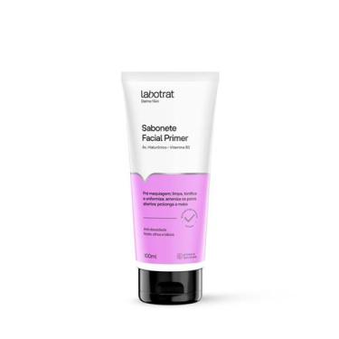 Imagem de Sabonete Facial Primer Labotrat Dermo Skin 100ml  Limpeza e Preparo da
